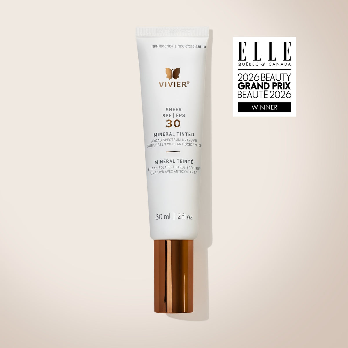 SHEER SPF 30 Mineral Tinted